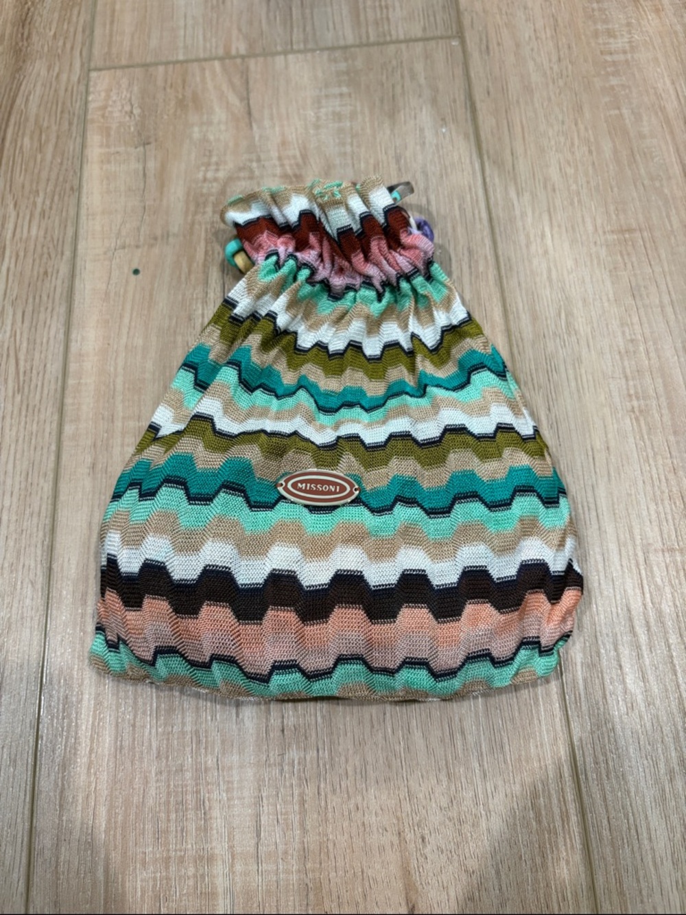 Missoni Knit Bikini with Drawstring Pouch 42
